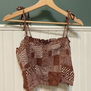 L.A. Hearts from PacSun cropped tank top